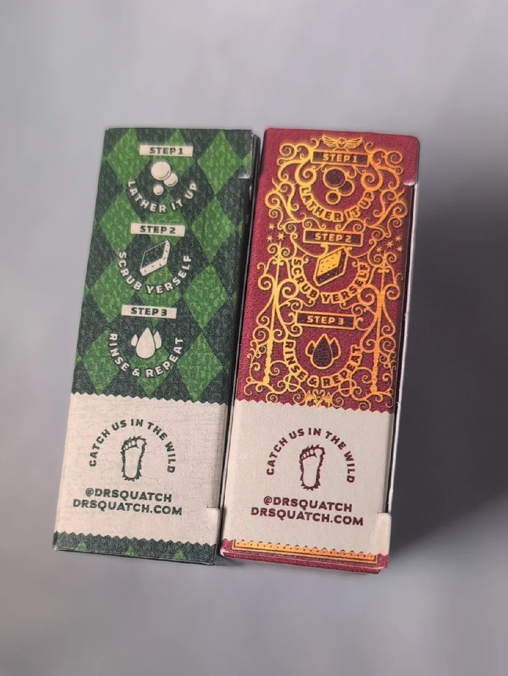 Dr. Squatch 2 Bars of Harry Potter Themed Soap